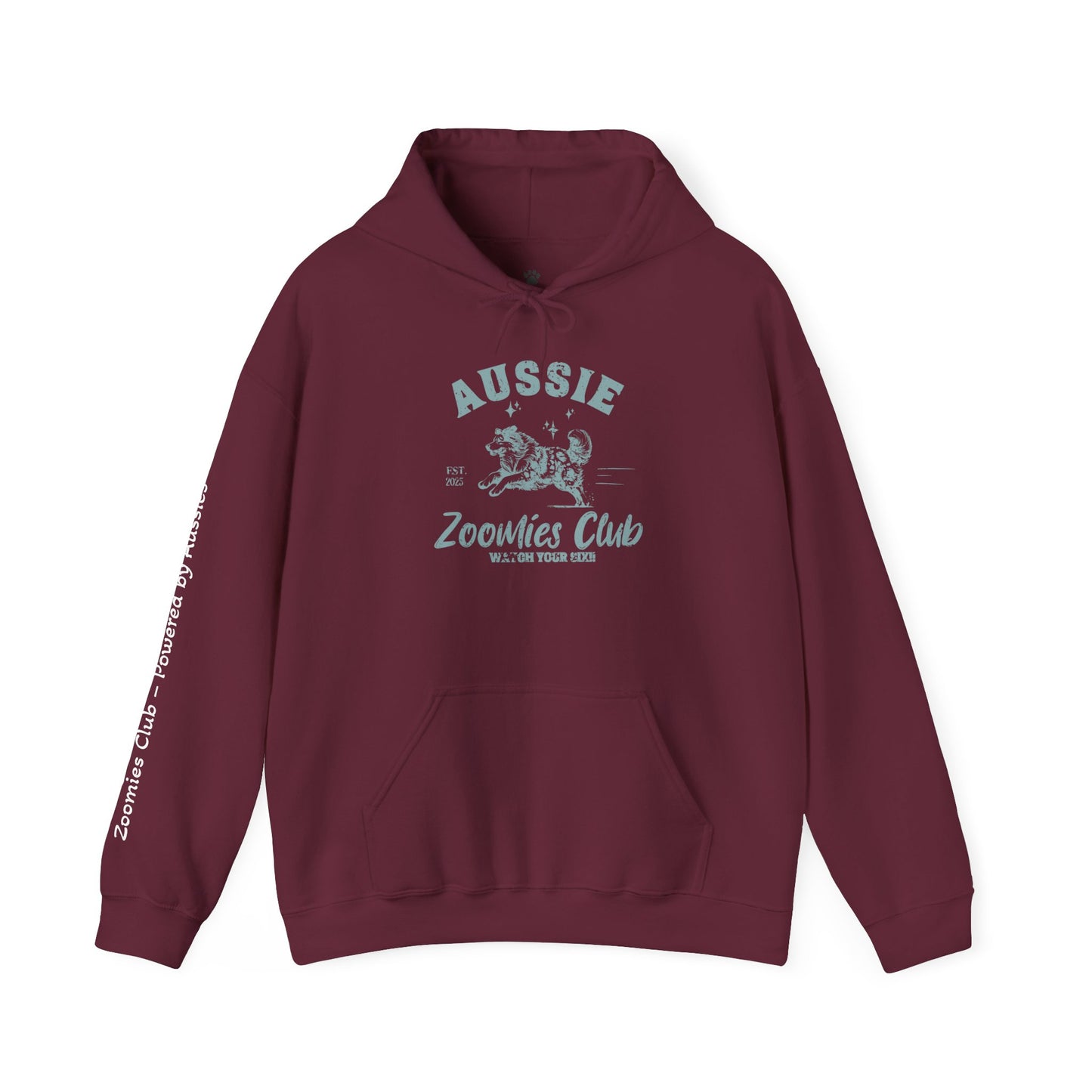 Aussie Zoomies Club Heavy Blend Hooded Sweatshirt