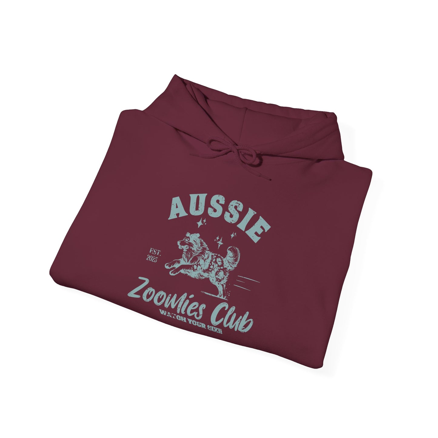 Aussie Zoomies Club Heavy Blend Hooded Sweatshirt