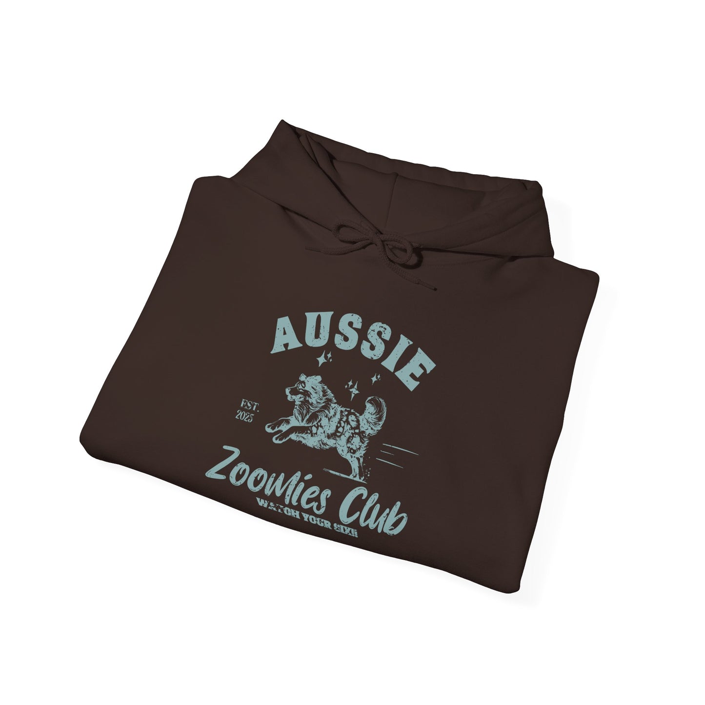Aussie Zoomies Club Heavy Blend Hooded Sweatshirt