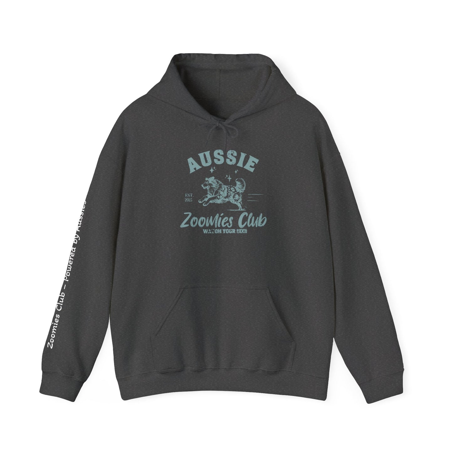 Aussie Zoomies Club Heavy Blend Hooded Sweatshirt
