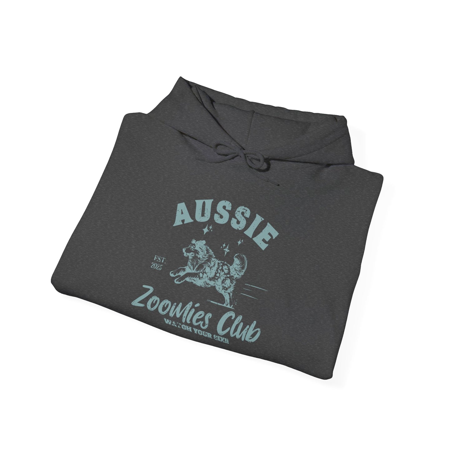 Aussie Zoomies Club Heavy Blend Hooded Sweatshirt