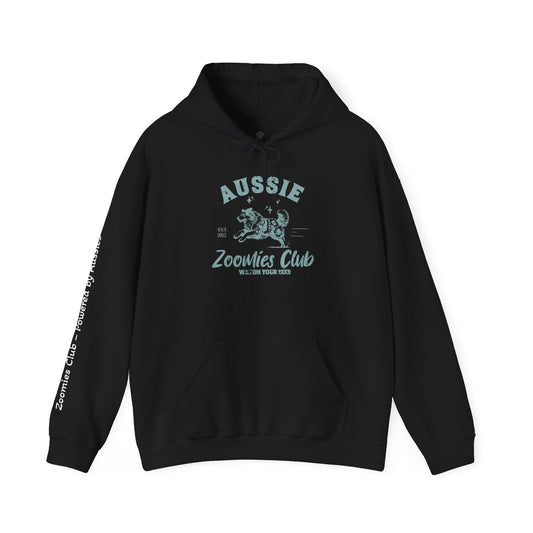 Aussie Zoomies Club Heavy Blend Hooded Sweatshirt