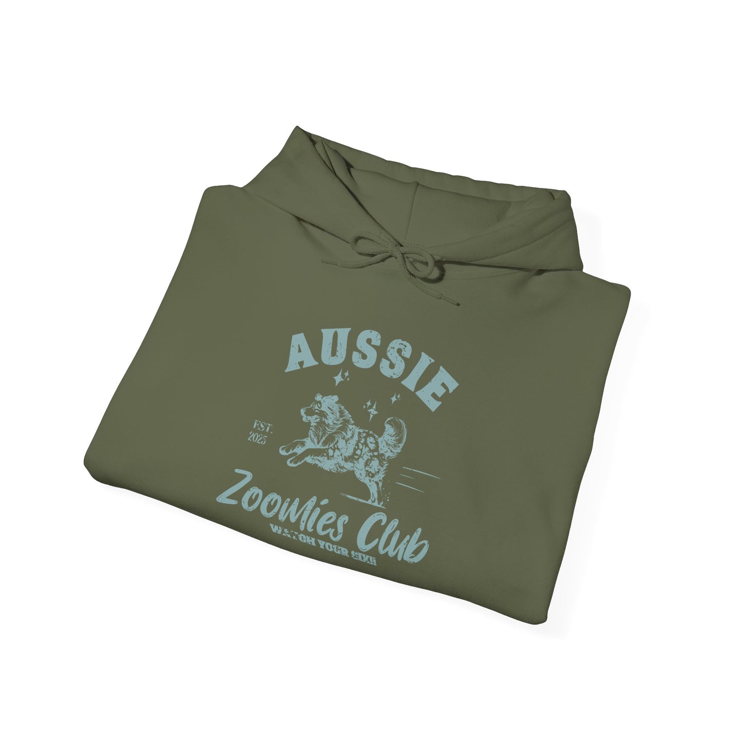 Aussie Zoomies Club Heavy Blend Hooded Sweatshirt